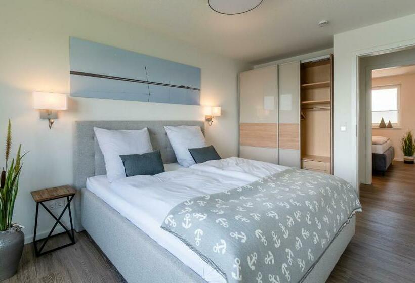 Fewo Ankergold Mit Sauna & Deichblick