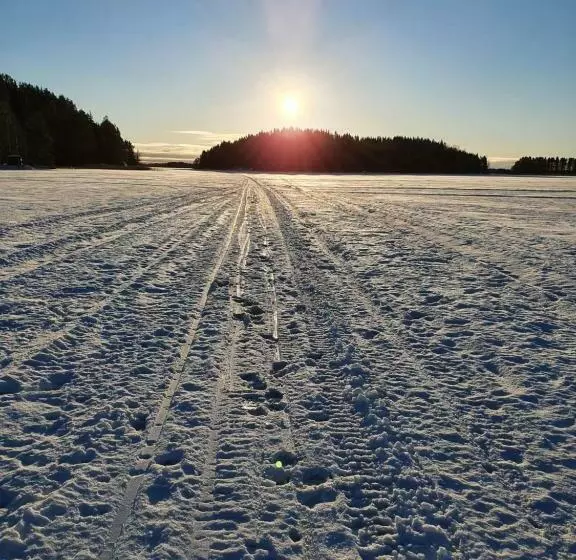 Stunning Log Cabin 45m2 On The Shore Of Kallavesi