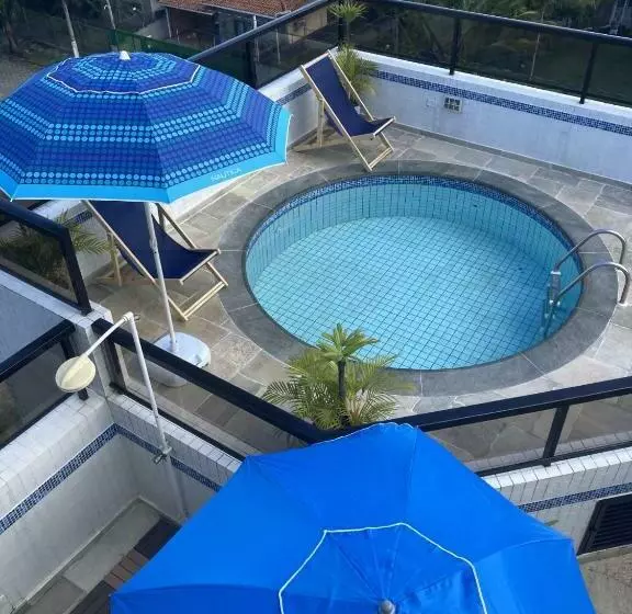 Cobertura Duplex Com Piscina   Guarujá   Enseada