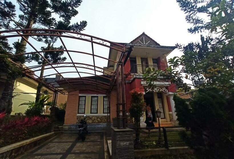 Villa/vila Kota Bunga Kartun