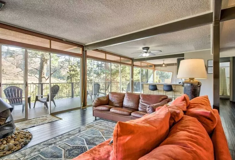 4br Cabin Mountain Views With Fireplace