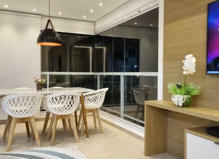 Apartamento Sol Dourado Vista Mar Guarujá Enseada