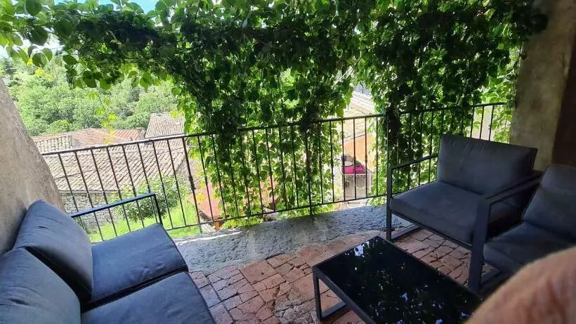 Magnifique Maison En Coeur De Balazuc, Proche Plages Ardèche