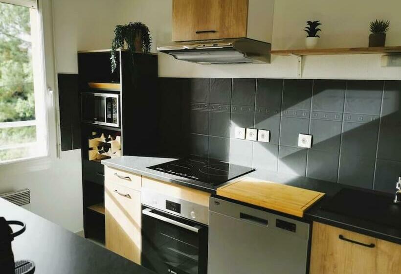 Casteljaloux Appartement 2 Chambres Balcon Parking Résidence Calme