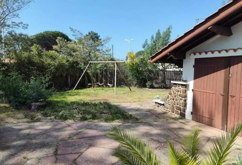 Maison Landaise à Proximité De La Plage Et Centre