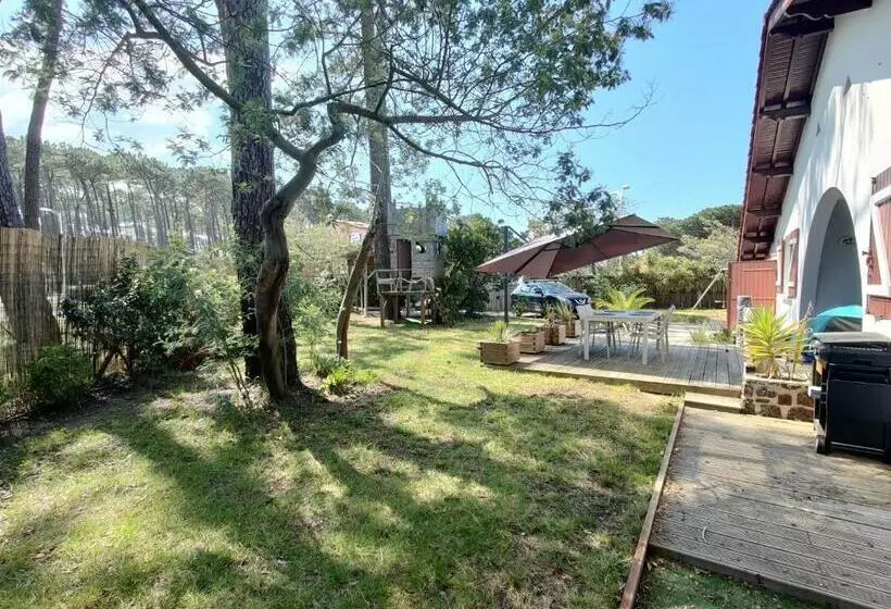 Maison Landaise à Proximité De La Plage Et Centre