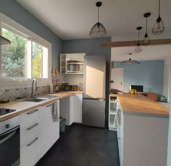 Maison Landaise à Proximité De La Plage Et Centre