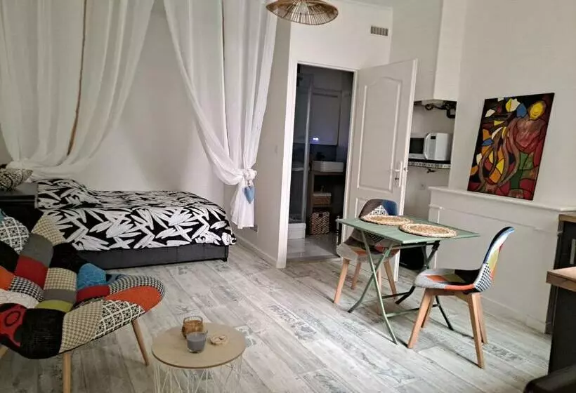 Studio Cosy Meublé, Terrasse Et Patio Pour Vélo