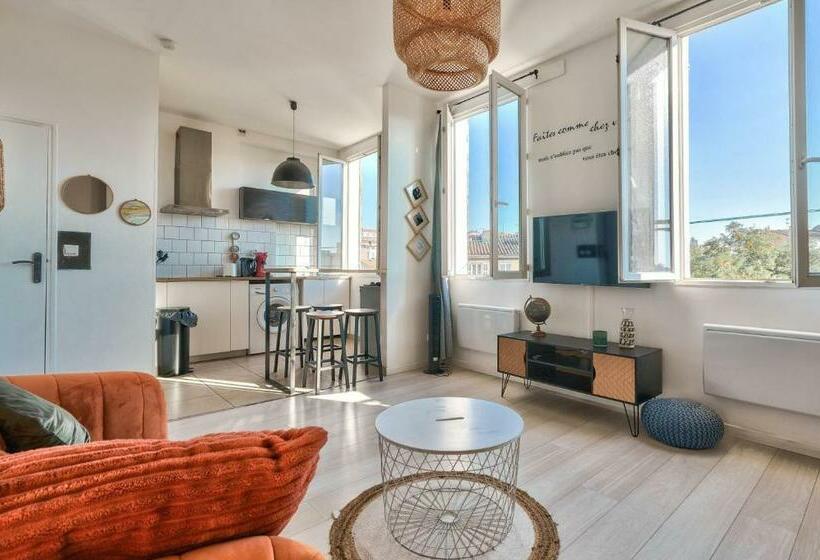 Super T2 à 10min A Pied De La Gare Saint Charles