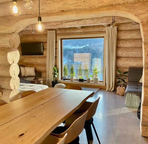 Zrubová Chata Panorama Family