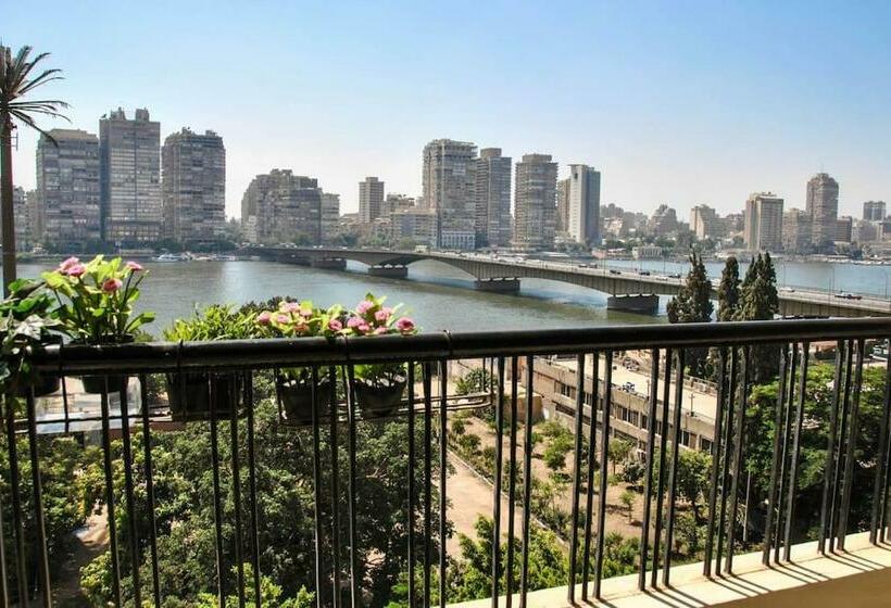 Heart Of Cairo Studio With Exceptional Nile View