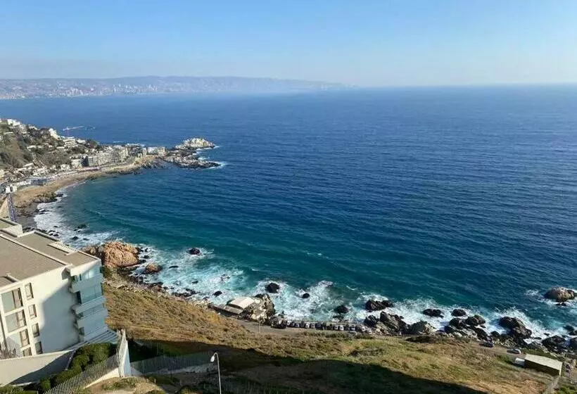 Lindo Depto Con Vista Despejada En Reñaca Norte