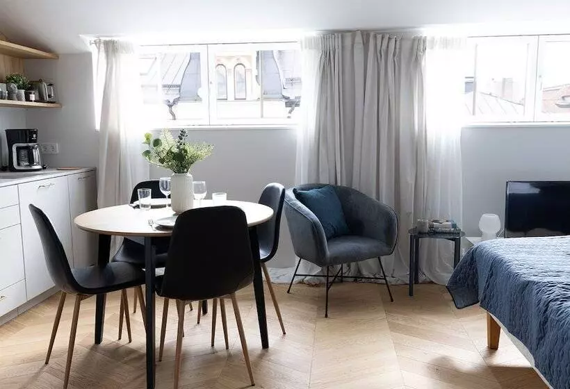 2ndhomes Beautiful & Modern Attic Studio In Kruununhaka