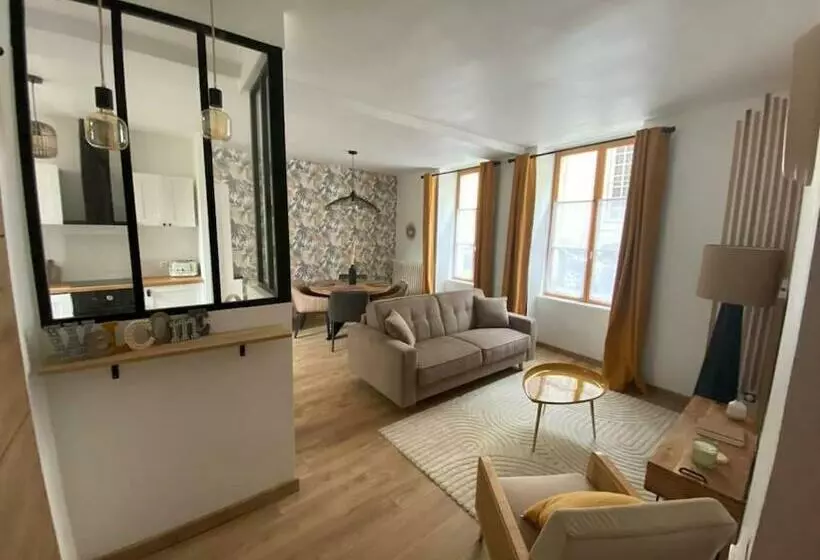 L Ilot Du Perche: Appartement Cosy Avec Jardin