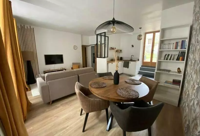 L Ilot Du Perche: Appartement Cosy Avec Jardin