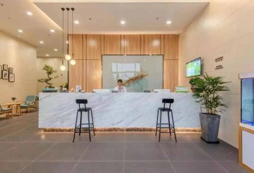 Hotelli Greentree Inn Hefei Changjiang West Road Zhenxing Road Subway Station Jiaqiao Yueshan International