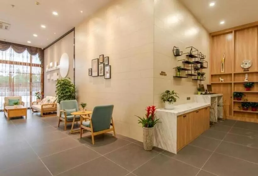 Hotelli Greentree Inn Hefei Changjiang West Road Zhenxing Road Subway Station Jiaqiao Yueshan International