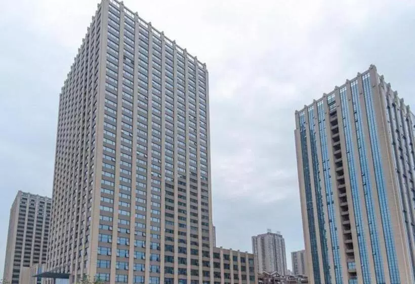 Hotelli Greentree Inn Hefei Changjiang West Road Zhenxing Road Subway Station Jiaqiao Yueshan International