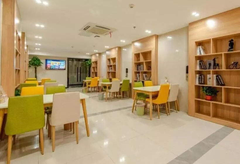Hotelli Greentree Inn Hefei Changjiang West Road Zhenxing Road Subway Station Jiaqiao Yueshan International