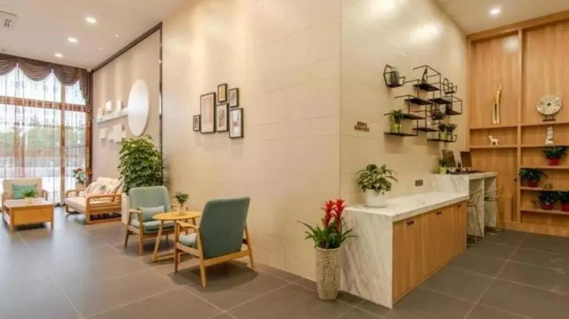 Hotelli Greentree Inn Hefei Changjiang West Road Zhenxing Road Subway Station Jiaqiao Yueshan International