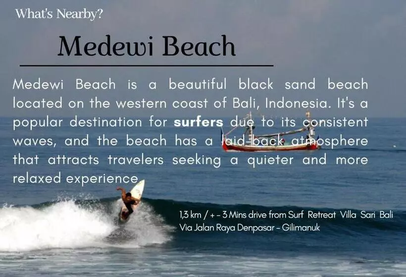 Majatalo Surf Retreat Villa Sari Bali