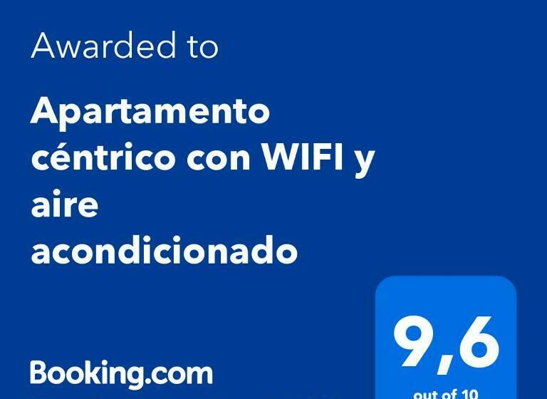 Apartamento Céntrico Con Wifi Y Climatizado De 1 Habitación Y Sofá Cama Para 3 Personas