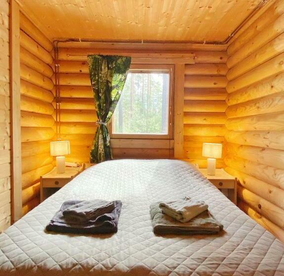 A Unique Cottage In A Pine Forest By The Lake