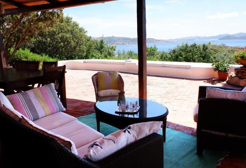 Villa Panoramica Porto Rafael 4cam 3bagni Aria Cond Parcheggio