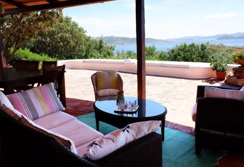 Villa Panoramica Porto Rafael 4cam 3bagni Aria Cond Parcheggio