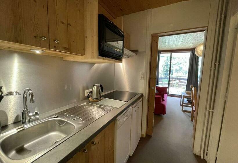 Studio 4 Pers Avec Balcon, Coin Montagne, Double Vitrage Et Garage Optionnel   Serre Chevalier, Chan