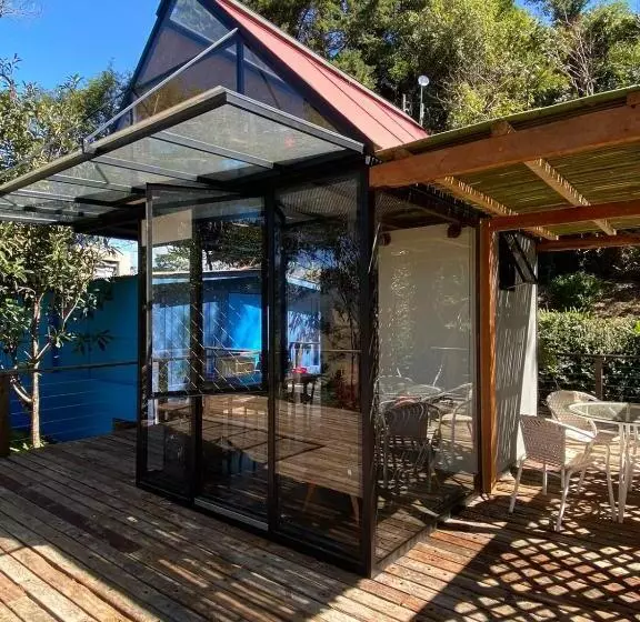 Toca Do Pica Pau Tiny House Em Campos Com Lareira E Privacidade!