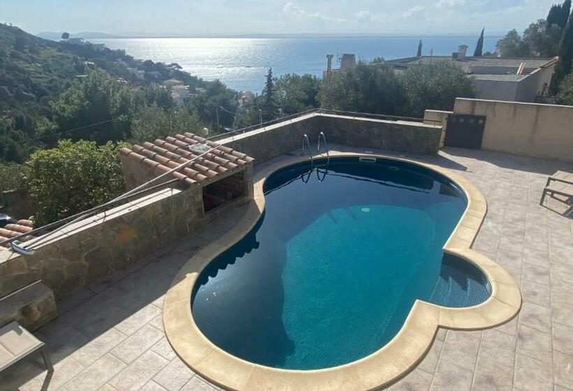 Villa Familiale Piscine Privée Et Magnifique Vue Mer