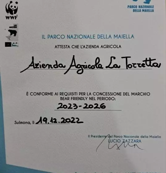 ホテル Azienda Agrituristica La Torretta