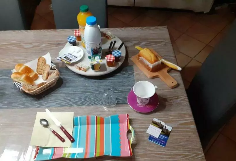 ベッドアンドブレックファースト Le Nid Des Anges 3 Chambres D Hôtes Avec Petit Déjeuner Et Piscine