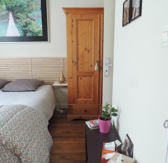 تختخواب و صبحانه Chambre D Hôte Le Jardin De L Esplanade Rennes Centre Et Gare