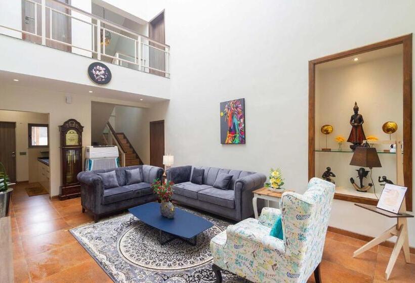 Stayvista S Stars & Boulevards With Kids Zone, Gazebo Lawn, Stargazing Glass Ceiling, Indoor Activit