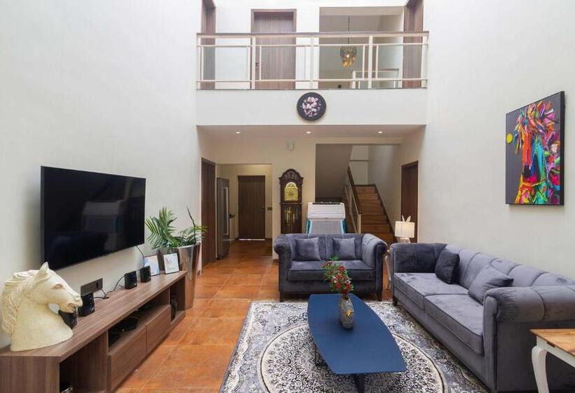 Stayvista S Stars & Boulevards With Kids Zone, Gazebo Lawn, Stargazing Glass Ceiling, Indoor Activit