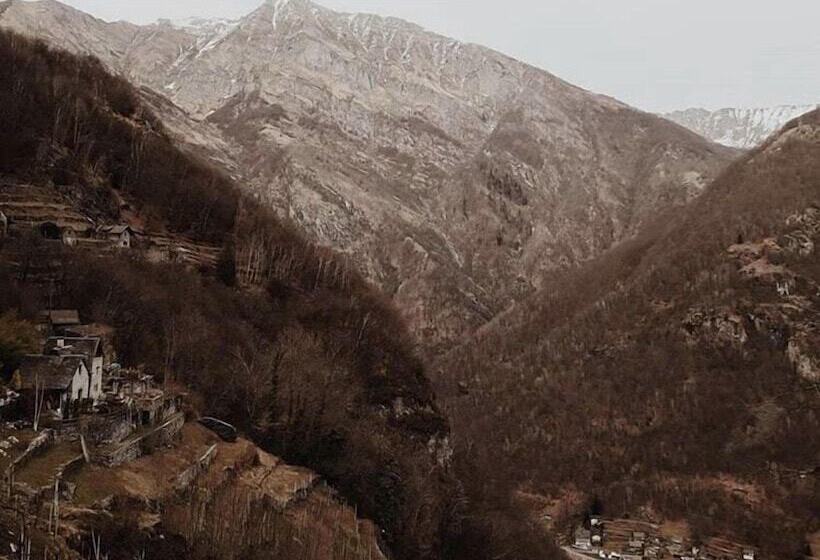 Casa Bruja Tradizionale Rustico Ticinese