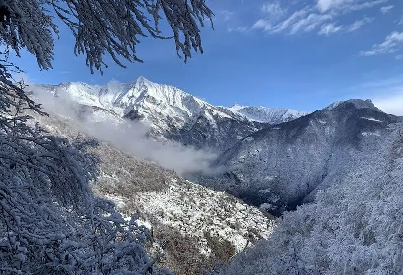 Casa Bruja Tradizionale Rustico Ticinese
