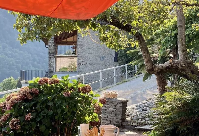 Casa Bruja Tradizionale Rustico Ticinese