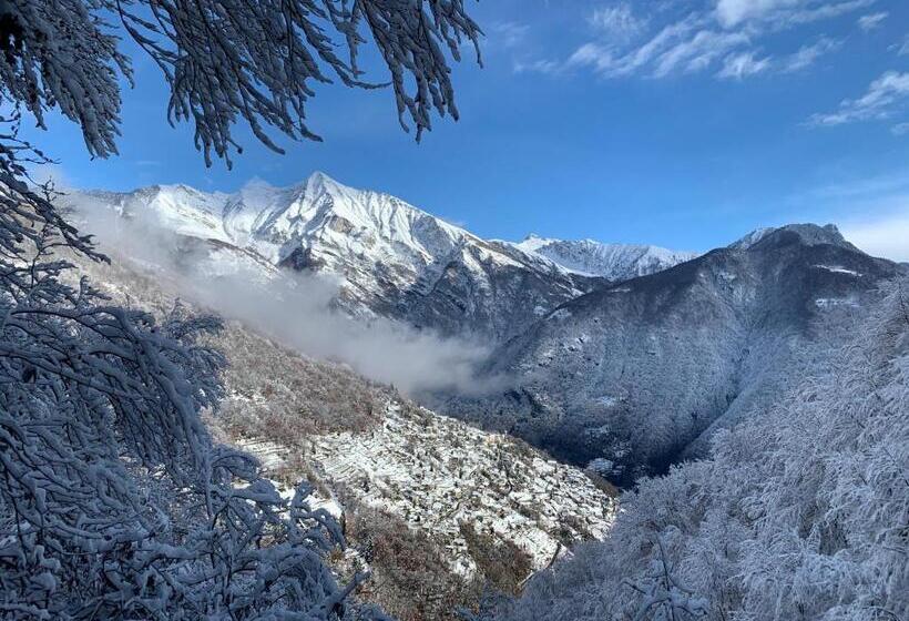 Casa Bruja Tradizionale Rustico Ticinese