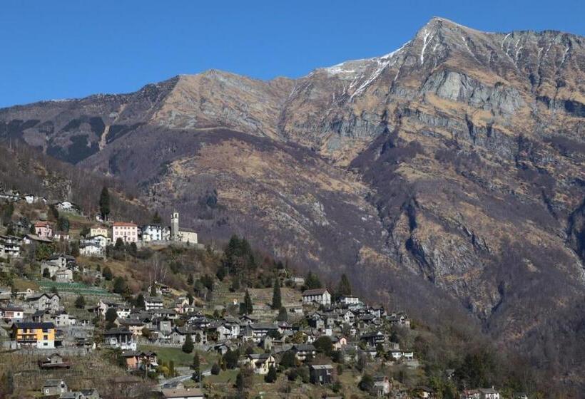 Casa Bruja Tradizionale Rustico Ticinese