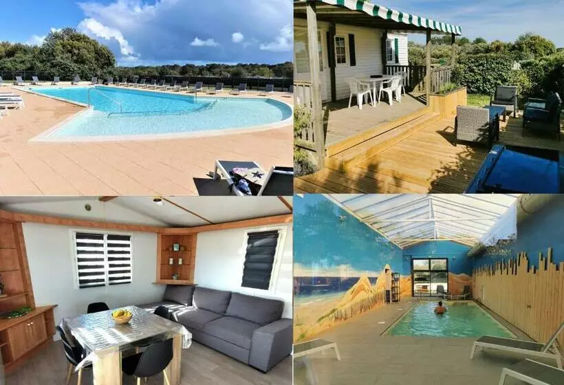 Chalet Proche De La Mer   Piscines Chauffees