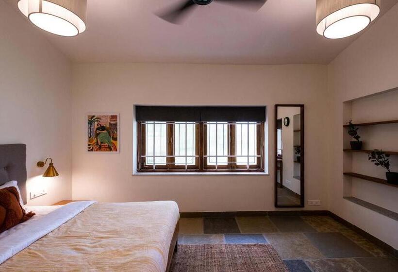 Stayvista S Villaggio Orchard Oasis With Pool, Expansive Lawn, Patio & Indoor Activities