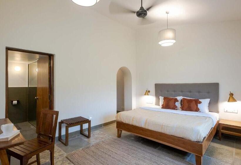 Stayvista S Villaggio Orchard Oasis With Pool, Expansive Lawn, Patio & Indoor Activities