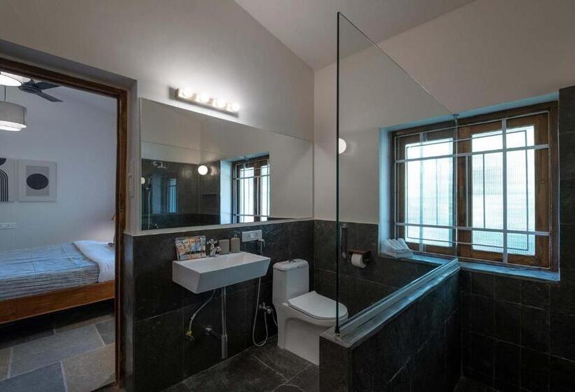 Stayvista S Villaggio Orchard Oasis With Pool, Expansive Lawn, Patio & Indoor Activities