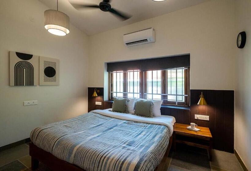 Stayvista S Villaggio Orchard Oasis With Pool, Expansive Lawn, Patio & Indoor Activities