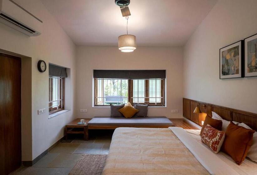 Stayvista S Villaggio Orchard Oasis With Pool, Expansive Lawn, Patio & Indoor Activities