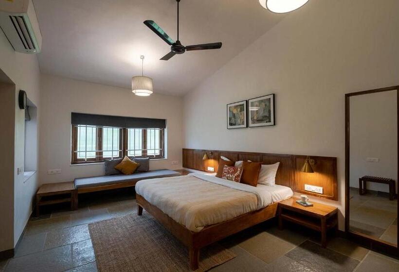 Stayvista S Villaggio Orchard Oasis With Pool, Expansive Lawn, Patio & Indoor Activities