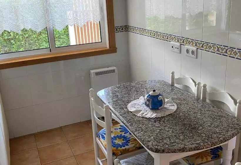 Adosado Portosin Con Piscina Al Lado De La Playa